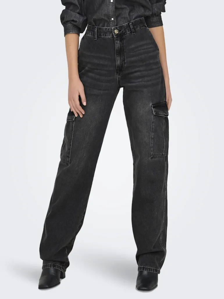 ONLJUNE HW CARGO DNM DOT117 washed black