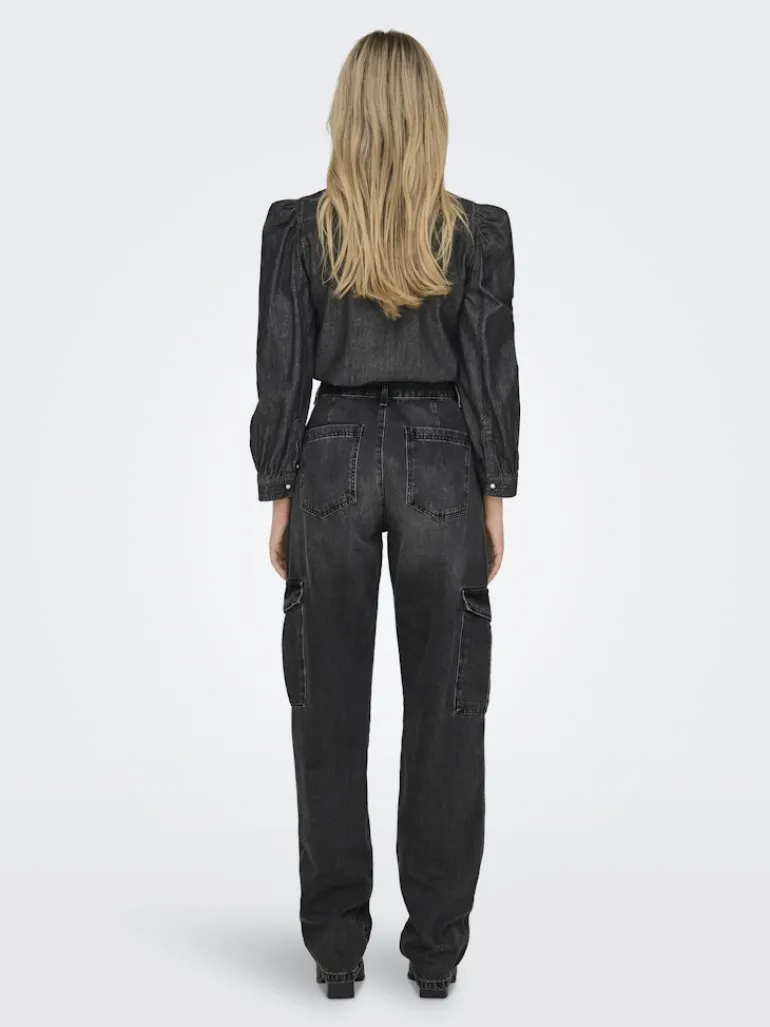 ONLJUNE HW CARGO DNM DOT117 washed black