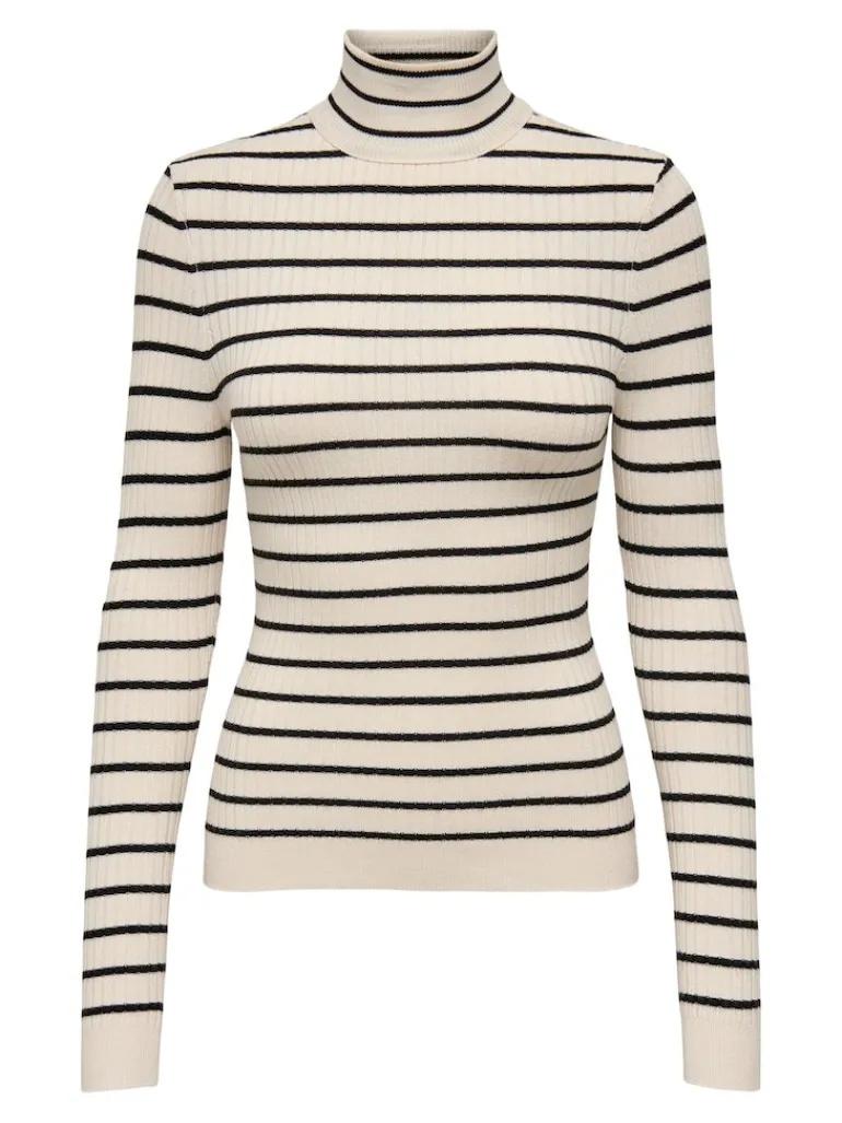 ONLKAROL L/S ROLLNECK PULLOVER KNT NOOS whitecap gray