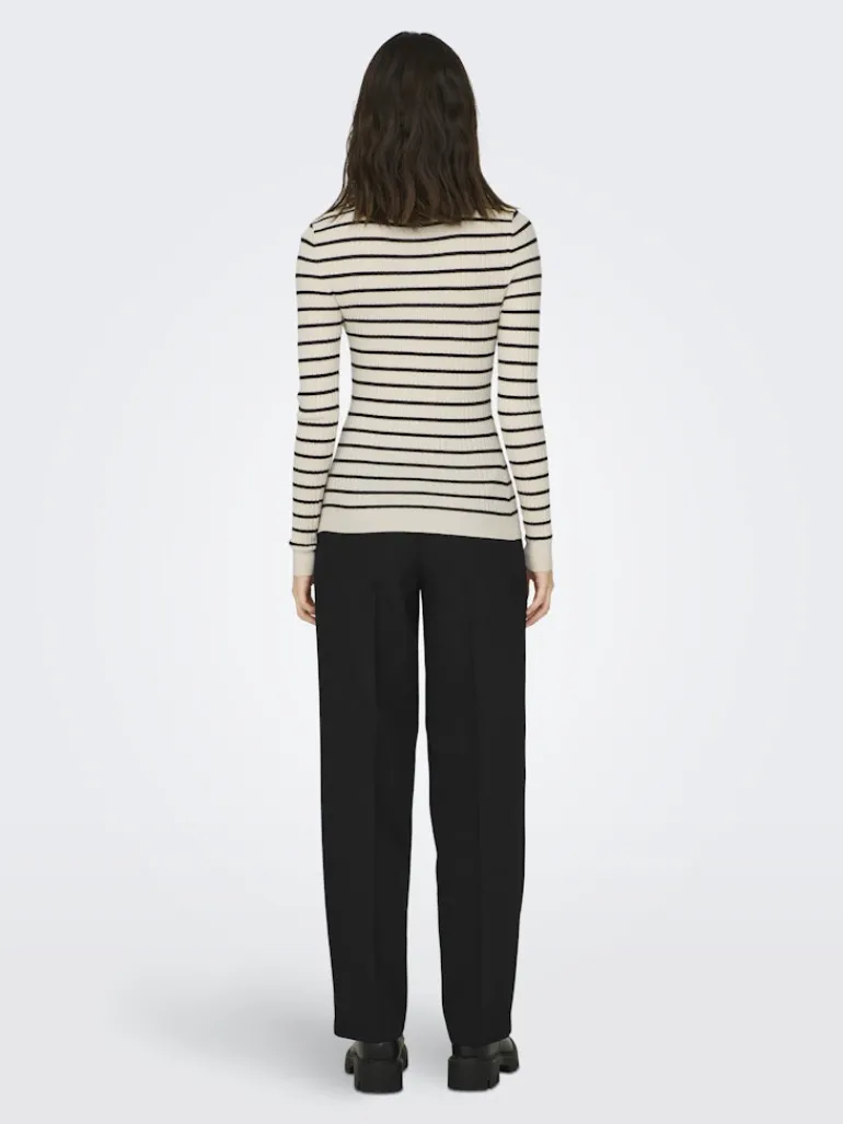 ONLKAROL L/S ROLLNECK PULLOVER KNT NOOS whitecap gray
