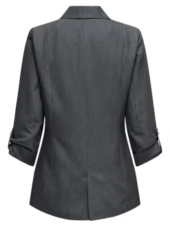 ONLKAYLE-ORLEEN LIFE 3/4 BLAZER TLR NOOS medium grey melange