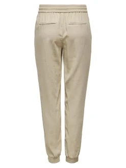 ONLKELDA-EMERY MW PULL-UP PANTS PNT NOOS humus