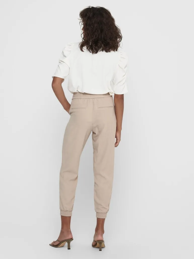 ONLKELDA-EMERY MW PULL-UP PANTS PNT NOOS humus