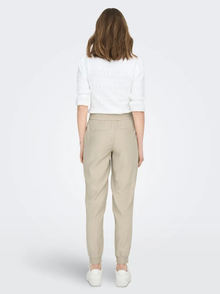ONLKELDA-EMERY MW PULL-UP PANTS PNT NOOS humus