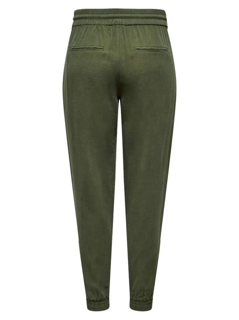 ONLKELDA-EMERY MW PULL-UP PANTS PNT NOOS grape leaf