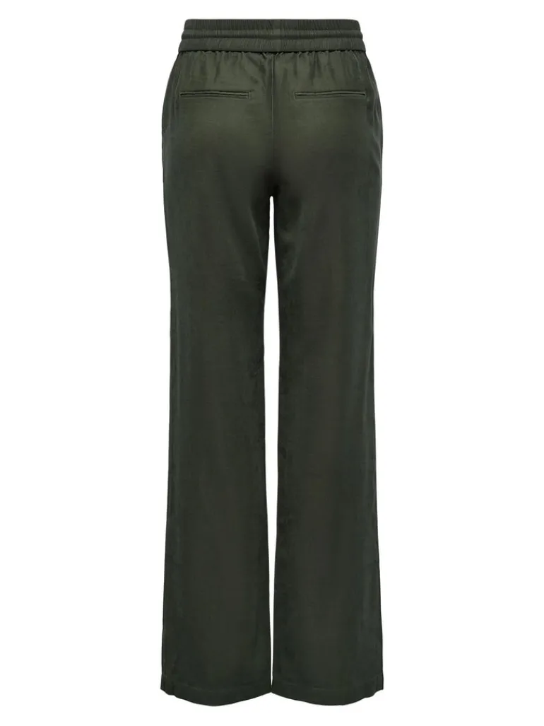 ONLKELDA-EMERY MW PULL-UP STR PANT PNT grape leaf