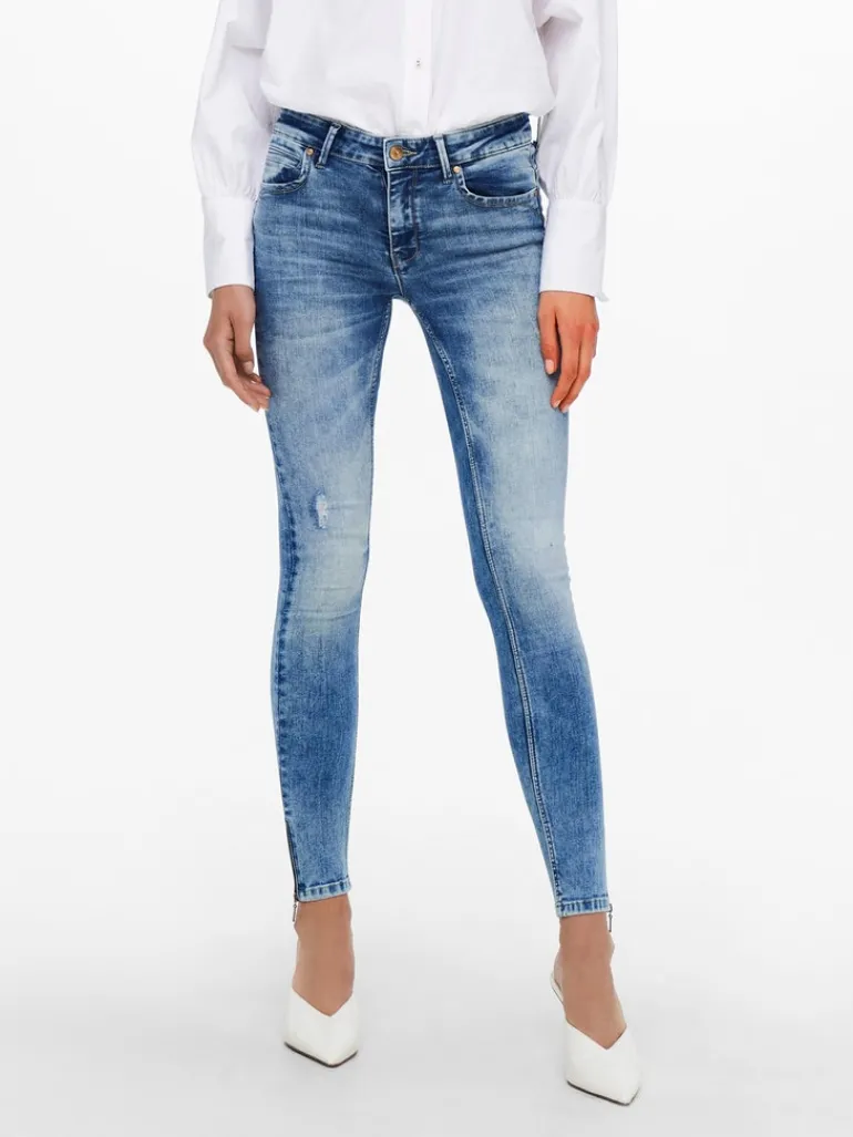 ONLKENDELL REG SK ANK TAI006 NOOS light medium blue denim