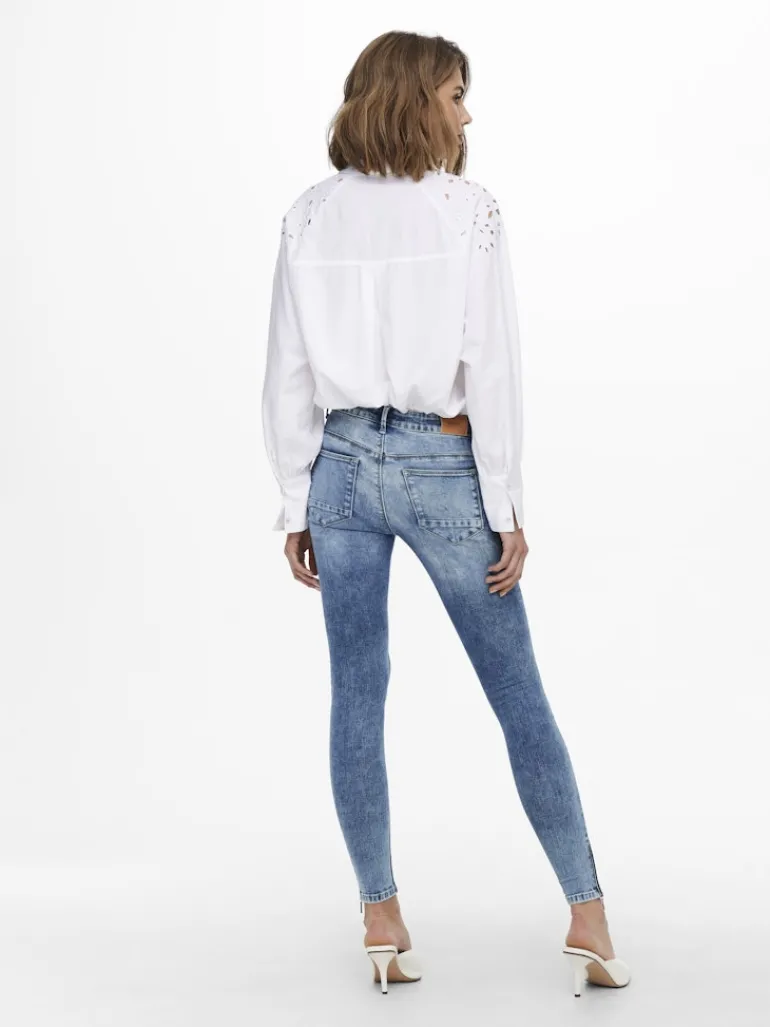 ONLKENDELL REG SK ANK TAI006 NOOS light medium blue denim