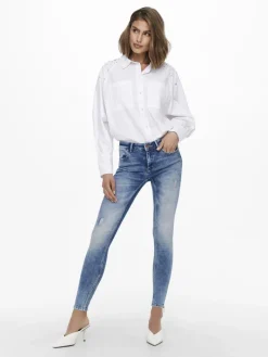 ONLKENDELL REG SK ANK TAI006 NOOS light medium blue denim