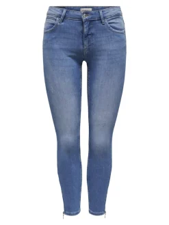 ONLKENDELL REG SK ZIP ANK TAI582 NOOS light medium blue denim
