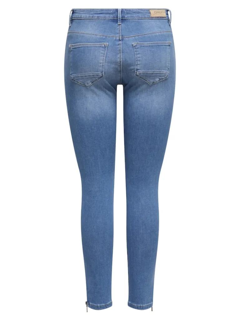 ONLKENDELL REG SK ZIP ANK TAI582 NOOS light medium blue denim