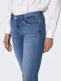 ONLKENDELL REG SK ZIP ANK TAI582 NOOS light medium blue denim