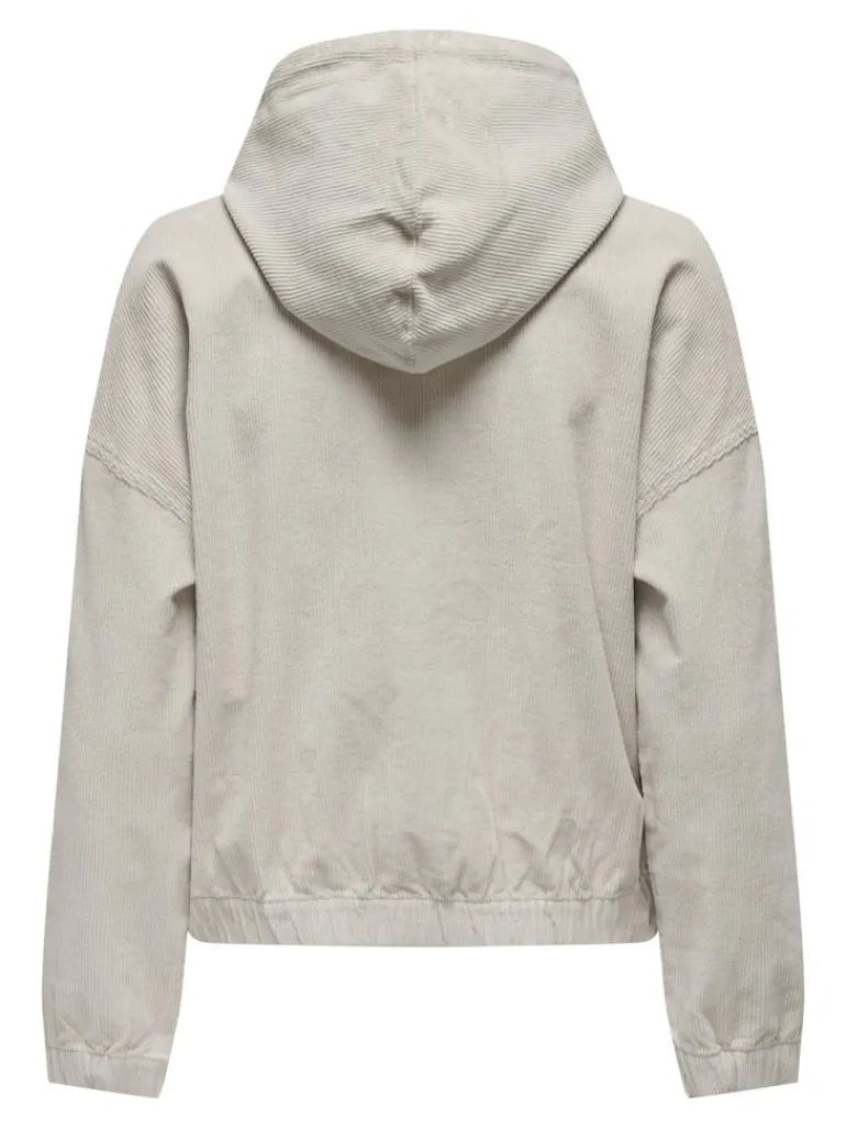 ONLKENZIE L/S CORD JACKET PNT NOOS hellgrau2