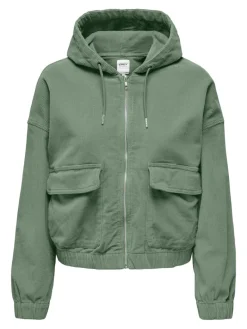 ONLKENZIE L/S CORD JACKET PNT NOOS grün1