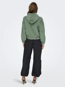 ONLKENZIE L/S CORD JACKET PNT NOOS grün1