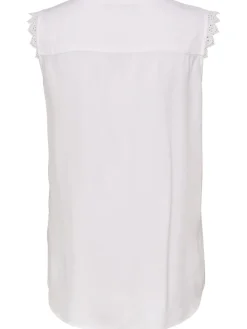ONLKIMMI S/L TOP WVN NOOS white
