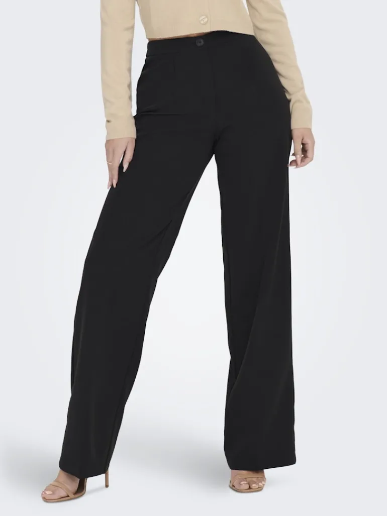 ONLKIRA-MELLIE HW WIDE PANT PNT NOOS black