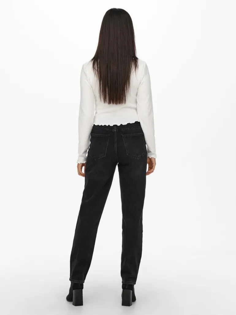 ONLKITTY L/S TOP CROPPED JRS cloud dancer
