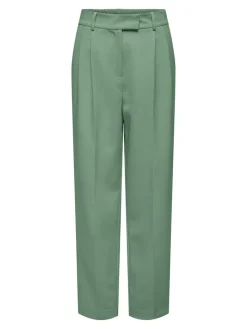 ONLLANA-BERRY HW ELA STR PANT TLR hedge green