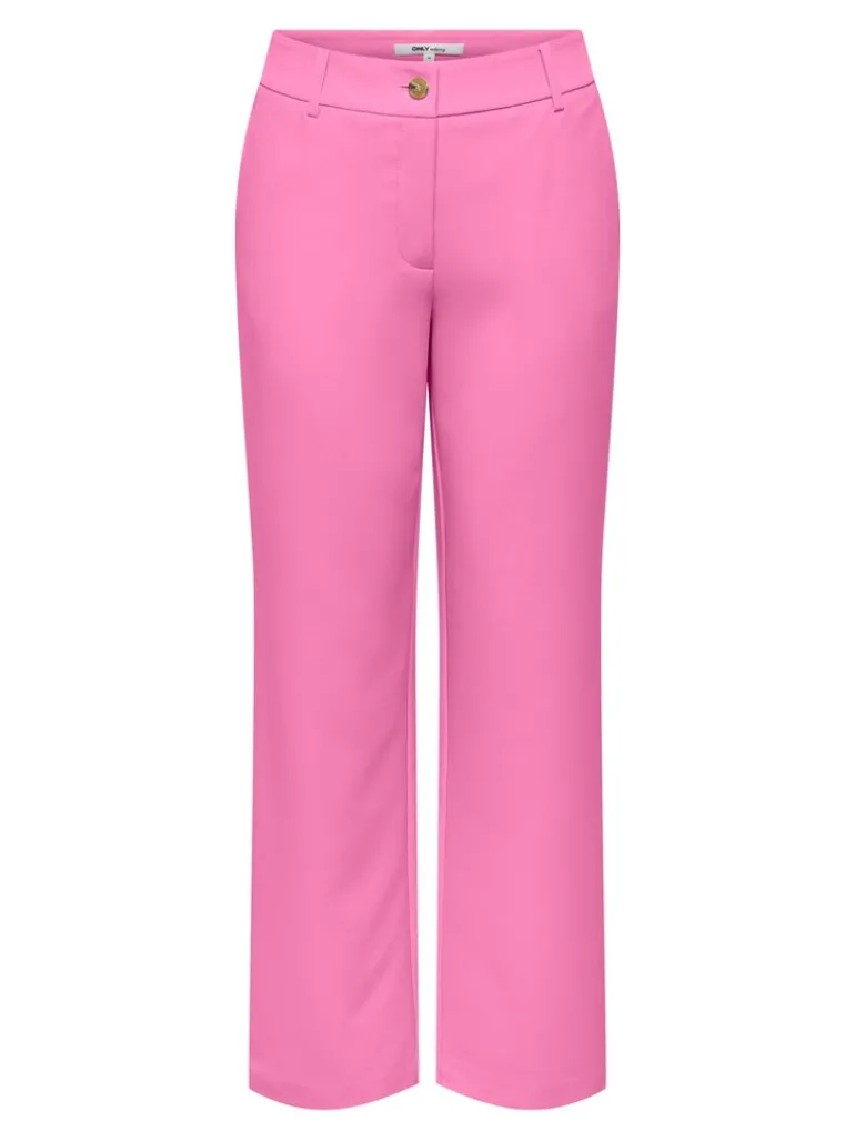 ONLLANA-BERRY MID STRAIGHT PANT TLR NOOS fuchsia pink