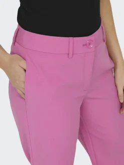 ONLLANA-BERRY MID STRAIGHT PANT TLR NOOS fuchsia pink