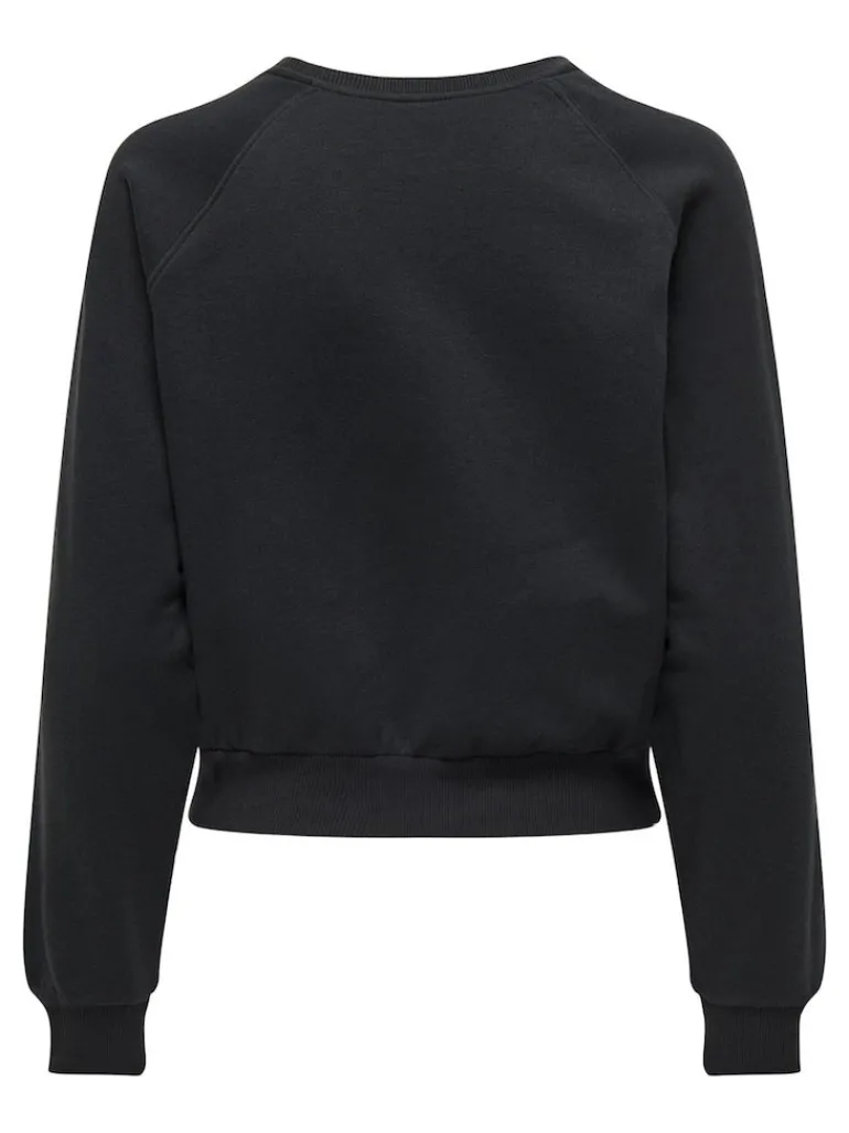 ONLLANEY L/S NEW YORK O-NECK BOX SWT black