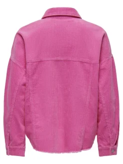 ONLLATY-BITTEN L/S CORD SHACKET PNT strawberry moon