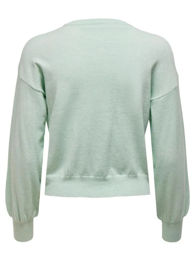ONLLELY L/S PULLOVER KNT NOOS surf spray