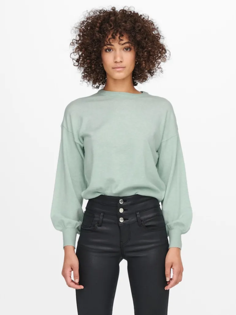 ONLLELY L/S PULLOVER KNT NOOS surf spray