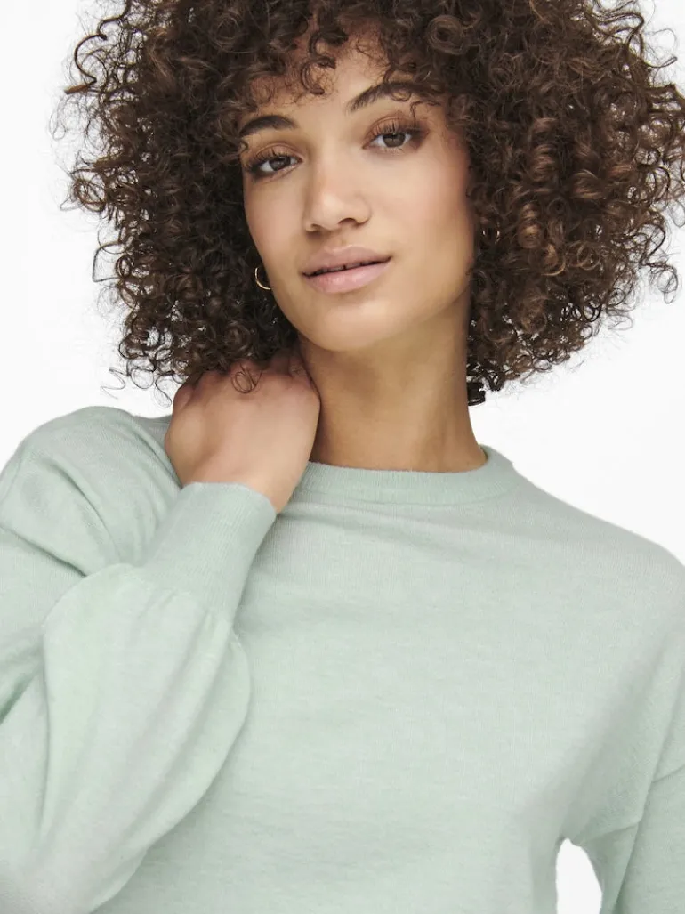 ONLLELY L/S PULLOVER KNT NOOS surf spray