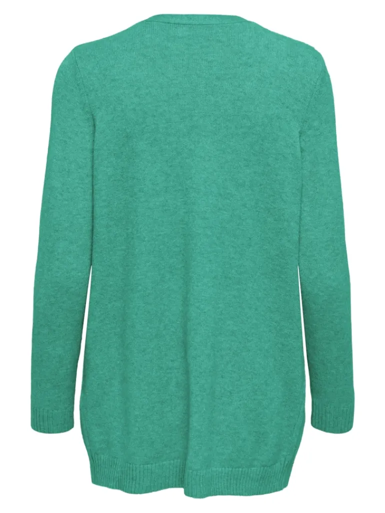 ONLLESLY LIFE L/S OPEN CARDIGAN KNT NOOS marine green