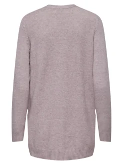 ONLLESLY LIFE L/S OPEN CARDIGAN KNT NOOS violet ice