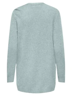 ONLLESLY LIFE L/S OPEN CARDIGAN KNT NOOS gray mist