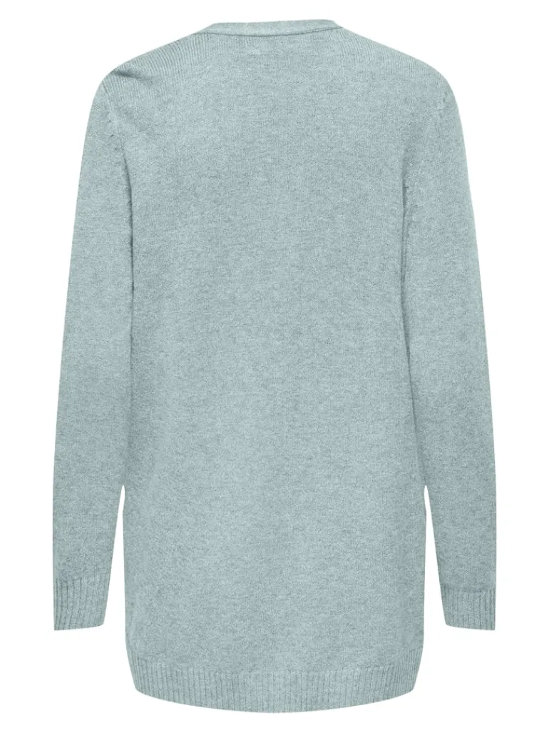 ONLLESLY LIFE L/S OPEN CARDIGAN KNT NOOS gray mist