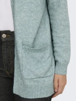 ONLLESLY LIFE L/S OPEN CARDIGAN KNT NOOS gray mist