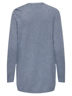 ONLLESLY LIFE L/S OPEN CARDIGAN KNT NOOS vintage indigo