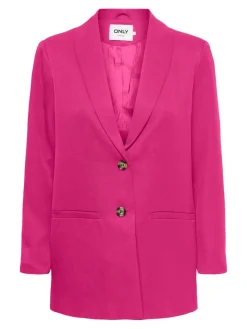 ONLLIPPA-FREY L/S LOOSE BLAZER TLR very berry