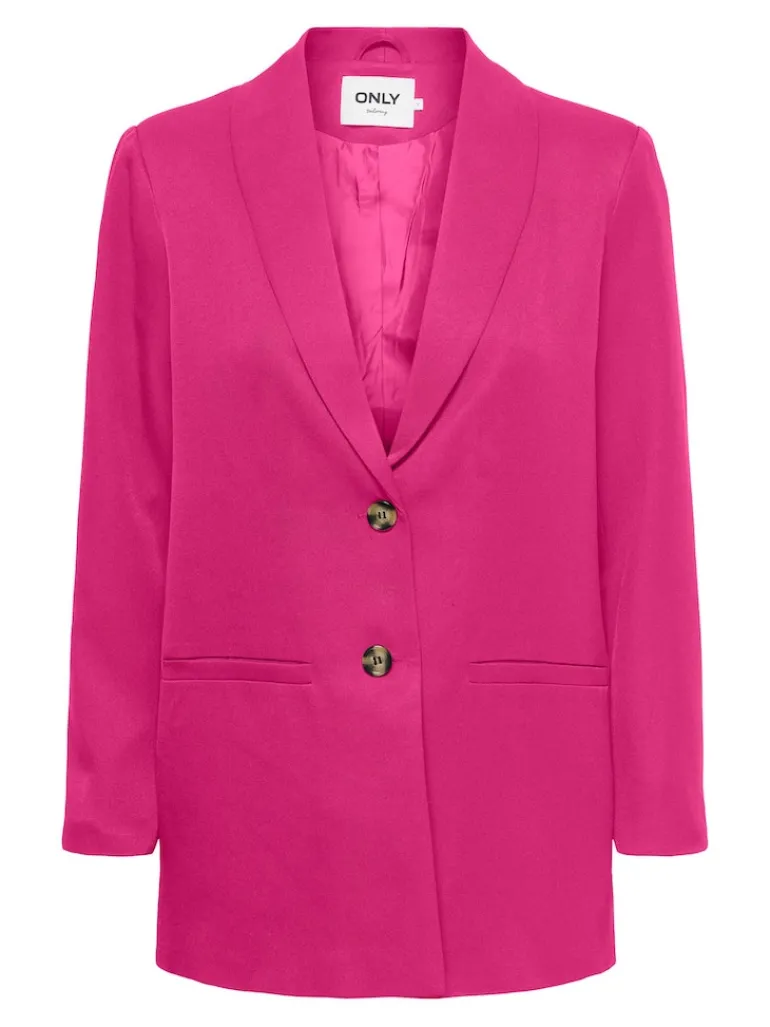 ONLLIPPA-FREY L/S LOOSE BLAZER TLR very berry