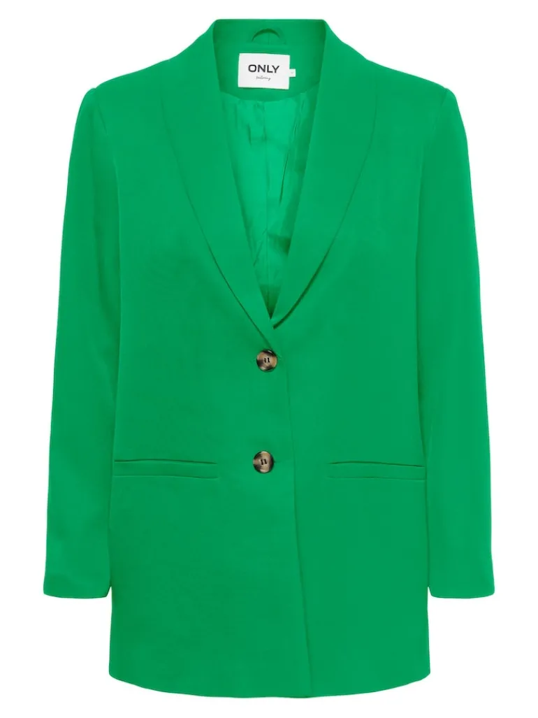ONLLIPPA-FREY L/S LOOSE BLAZER TLR kelly green