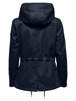 ONLLORCA LIFE CANVAS PARKA OTW NOOS blau2