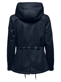 ONLLORCA LIFE CANVAS PARKA OTW NOOS blau2
