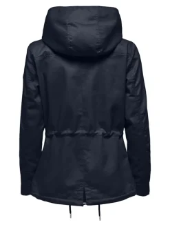 ONLLORCA LIFE CANVAS PARKA OTW NOOS blau2