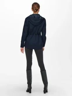 ONLLORCA LIFE CANVAS PARKA OTW NOOS blau2
