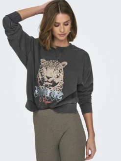 ONLLUCINDA L/S O-NECK SWT NOOS black1