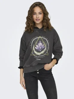 ONLLUCINDA L/S O-NECK SWT NOOS black2