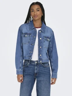 ONLLUMI LS JACKET DNM PIM NOOS medium blue denim