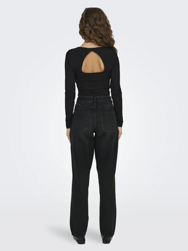 ONLLUMI MW MOM STRAIGHT DNM PIM900 washed black