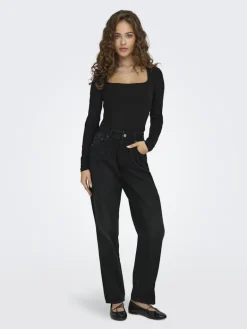 ONLLUMI MW MOM STRAIGHT DNM PIM900 washed black