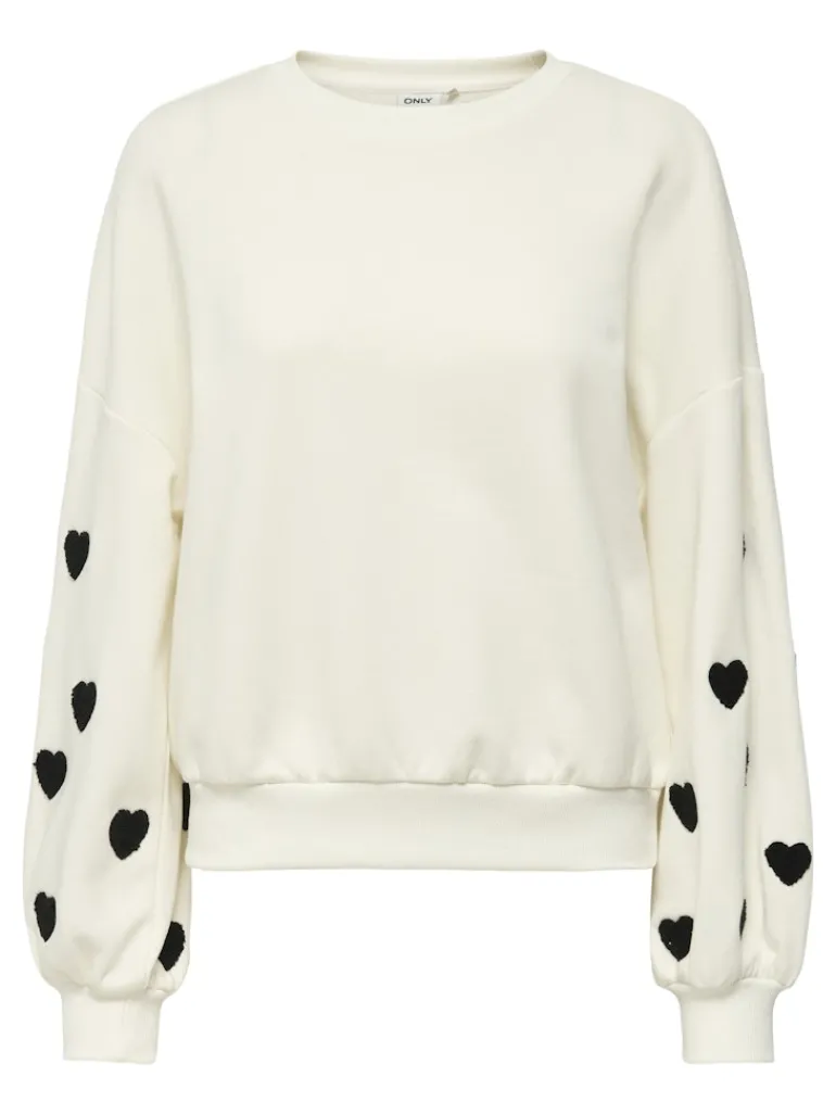 ONLMACY L/S O-NECK BOX CC SWT NOOS cloud dancer