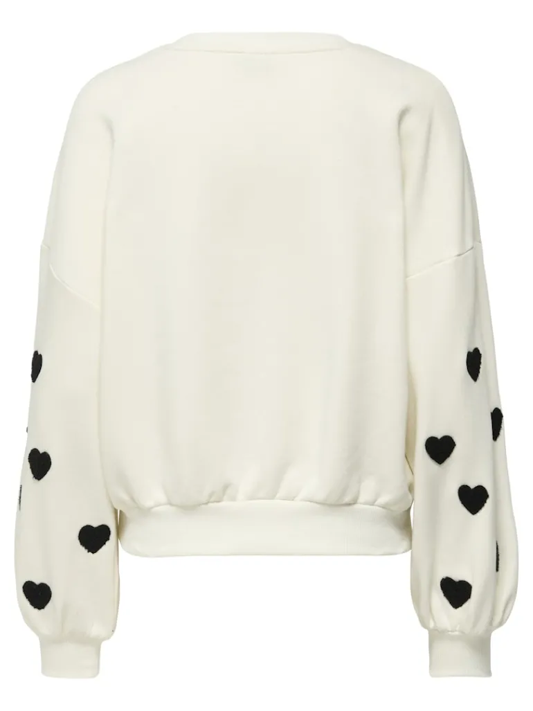ONLMACY L/S O-NECK BOX CC SWT NOOS cloud dancer